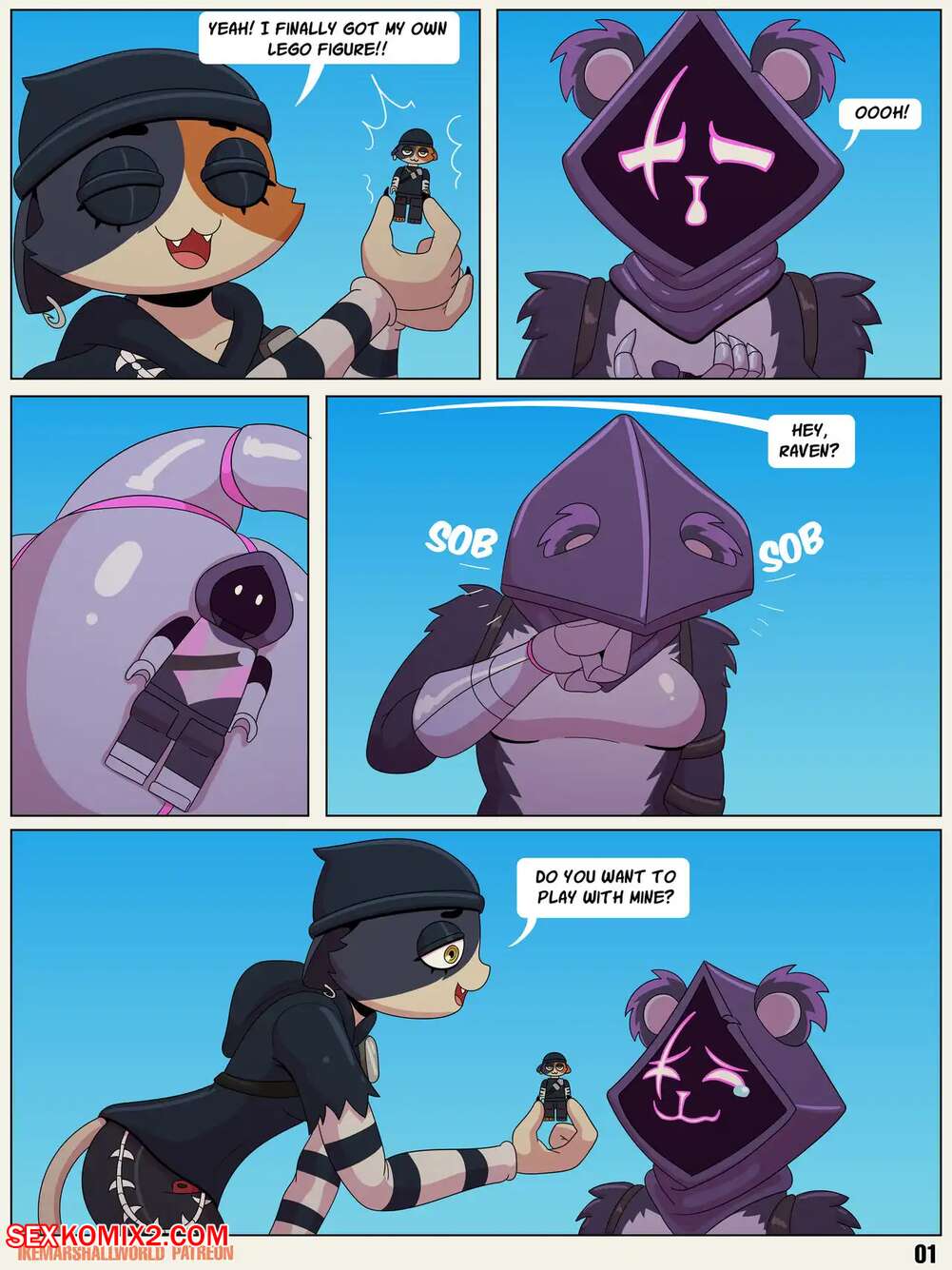 Porn comics Lego Fucknite. Ike Marshall