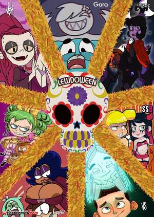 Porn comics Lewdoween. Various. N3F.