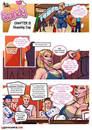 Porn comics Life of Sandy. Part 8.