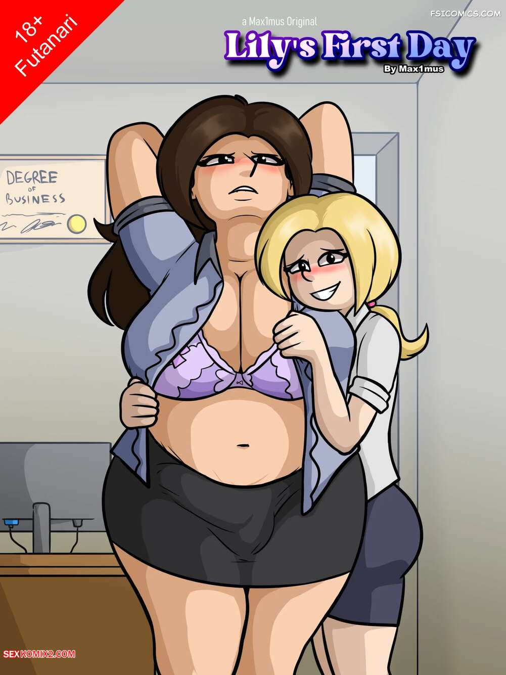 Porn comics Lilys First Day. Max1mus