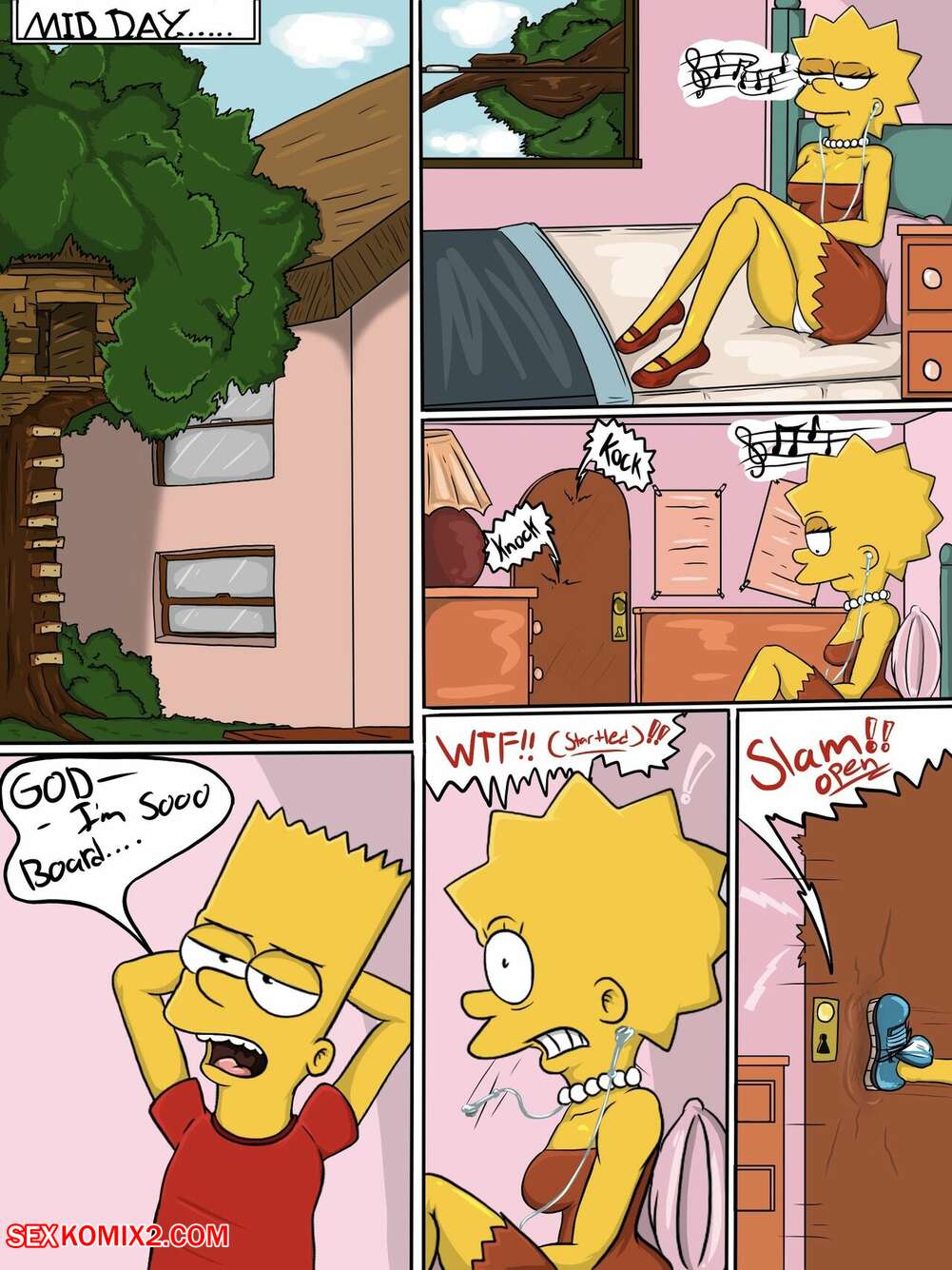 Porn comics LisaMania 2024. The Simpsons