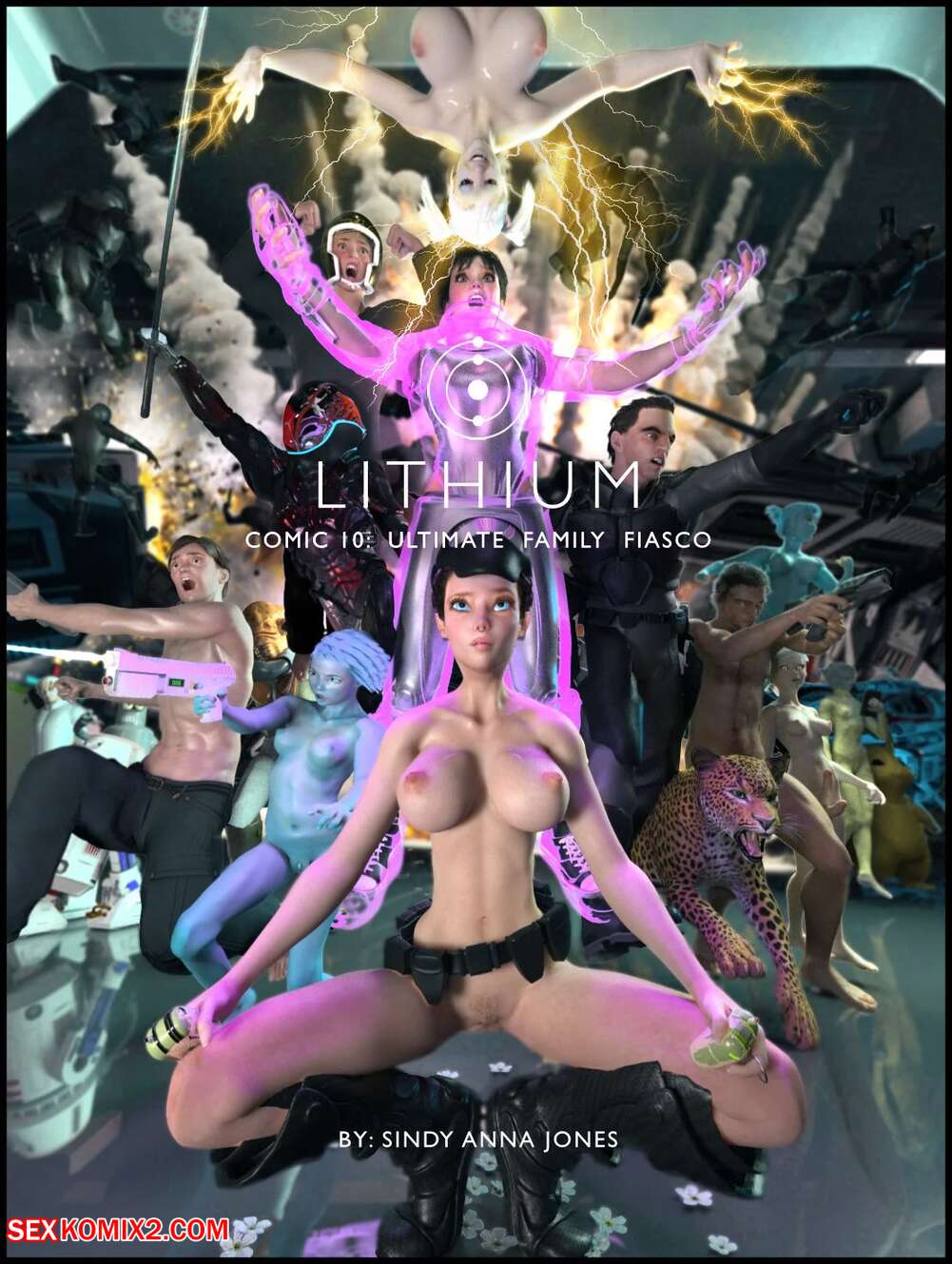Porn comics Lithium. Ultimate Family Fiasco. Chapter 10. Sindy Anna Jones.