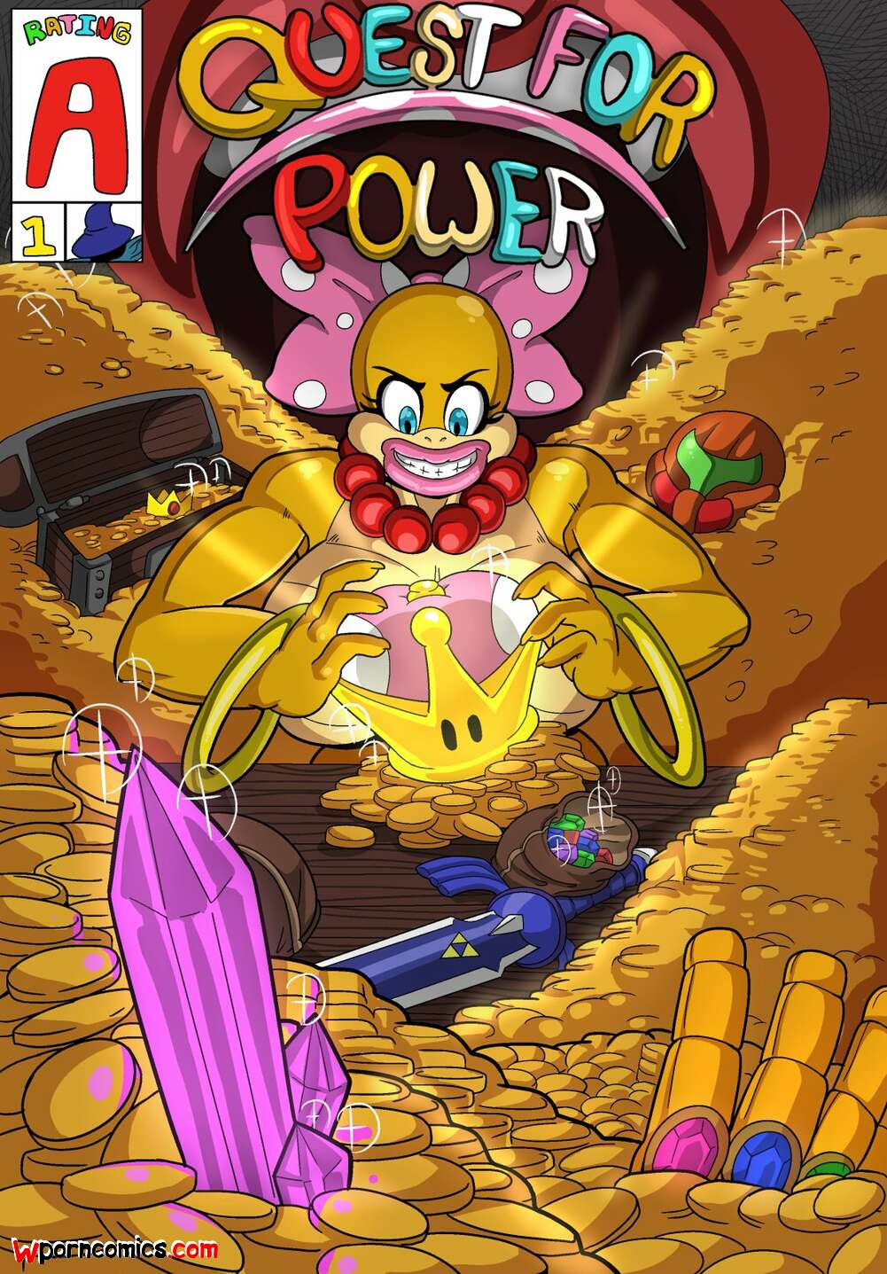 Porn comics Loonyjams. Quest for Power