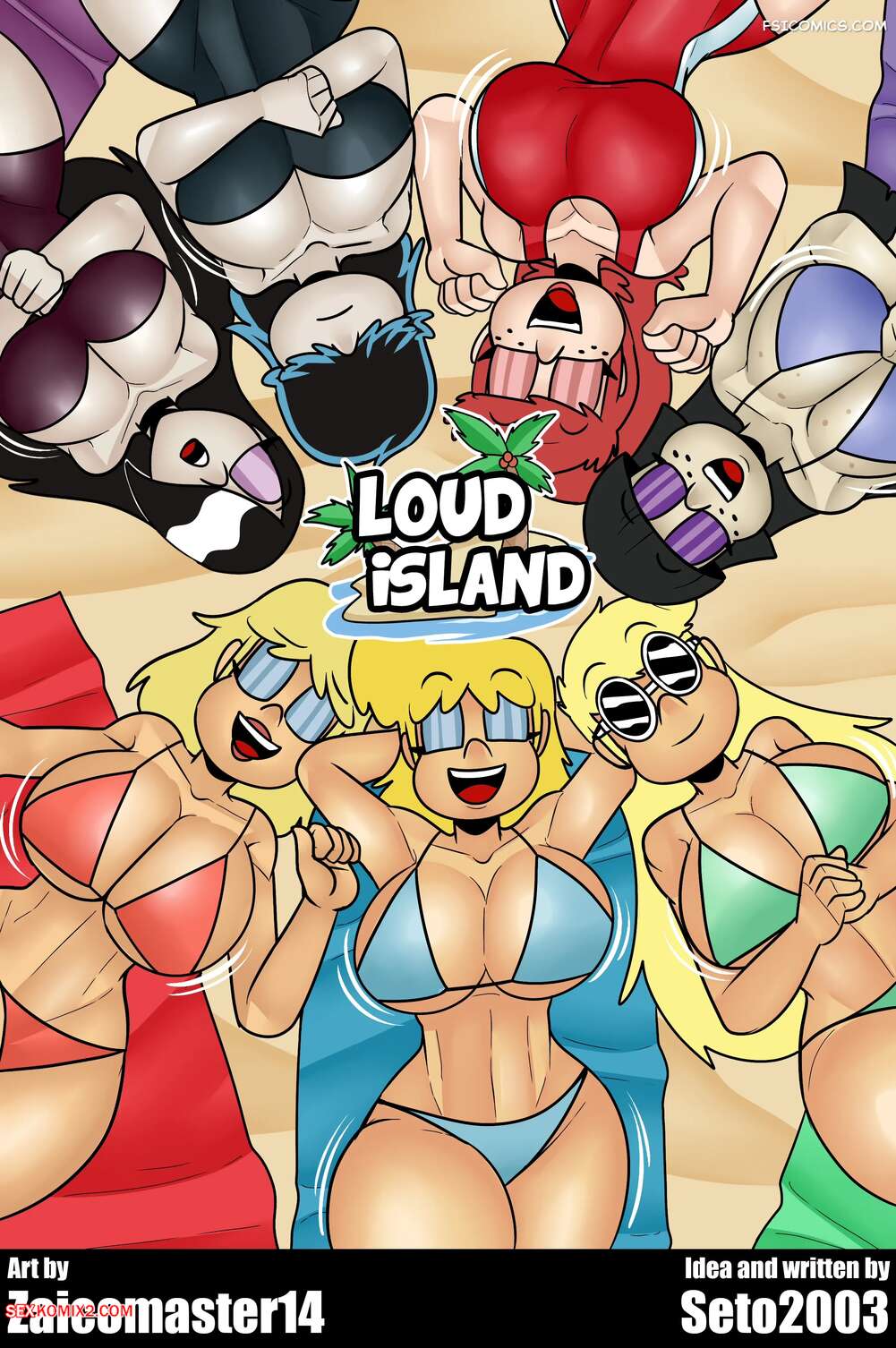 Porn comics Loud Island. The Loud House. Zaicomaster14