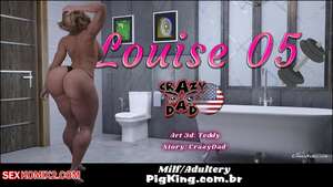 Porn comics Louise. Chapter 5. CrazyDad3D