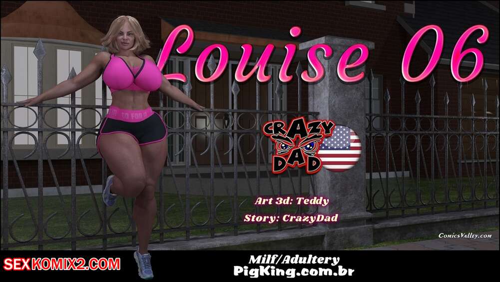 Porn comics Louise. Chapter 6. CrazyDad3D