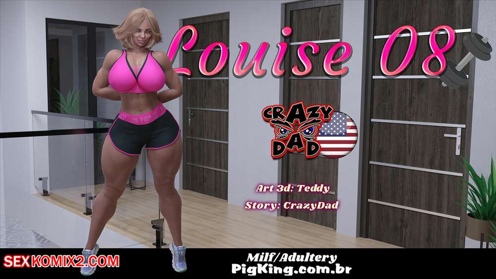 Porn comics Louise. Chapter 8. CrazyDad3D.