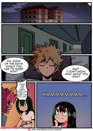 Porn comics Love is an Explotion. My Hero Academia. Dacro.
