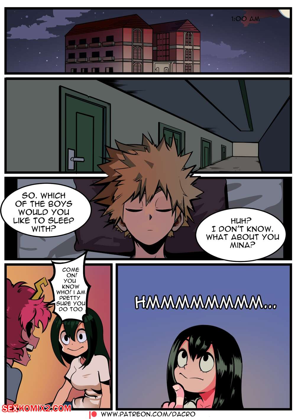 Porn comics Love is an Explotion. My Hero Academia. Dacro.