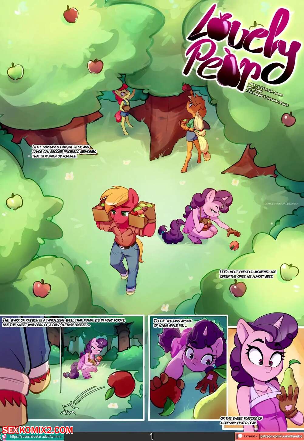 Porn comics Lovely Pear. Lummh