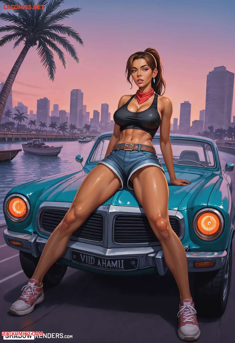 Porn comics Lucia. Feel the GTA VIbe. Shadow Renders