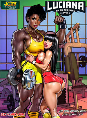Porn comics Luciana Fellini. Hard Training. JohnPersons.