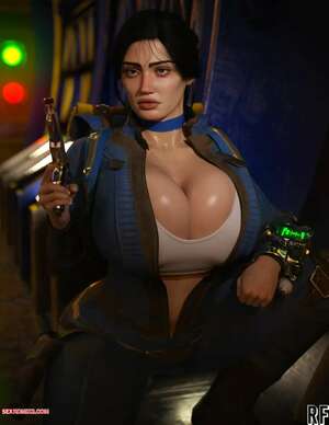 Porn comics Lucy MacLean. Fallout TV. Rude Frog