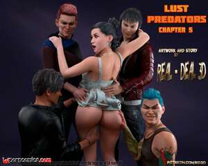 Porn comics Lust Predators. Chapter 5. Real Deal 3D.