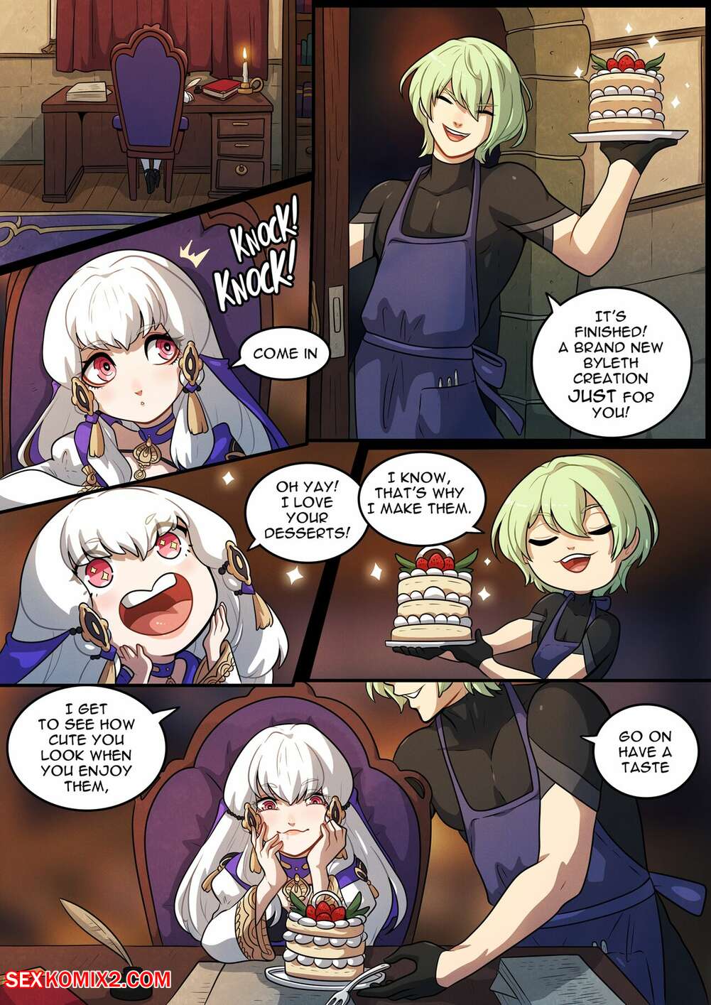 Porn comics Lysithea. Married Life. Kinkymation.