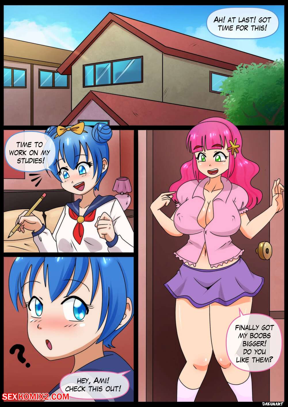 Porn comics Magic Wand. DakunArt