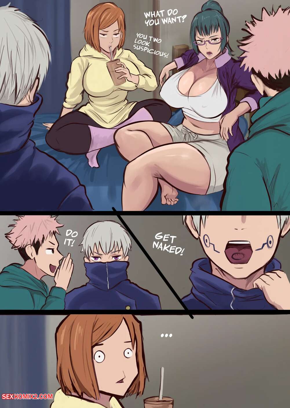 Porn comics Maki Zenin x Nobara comic. Arachnart