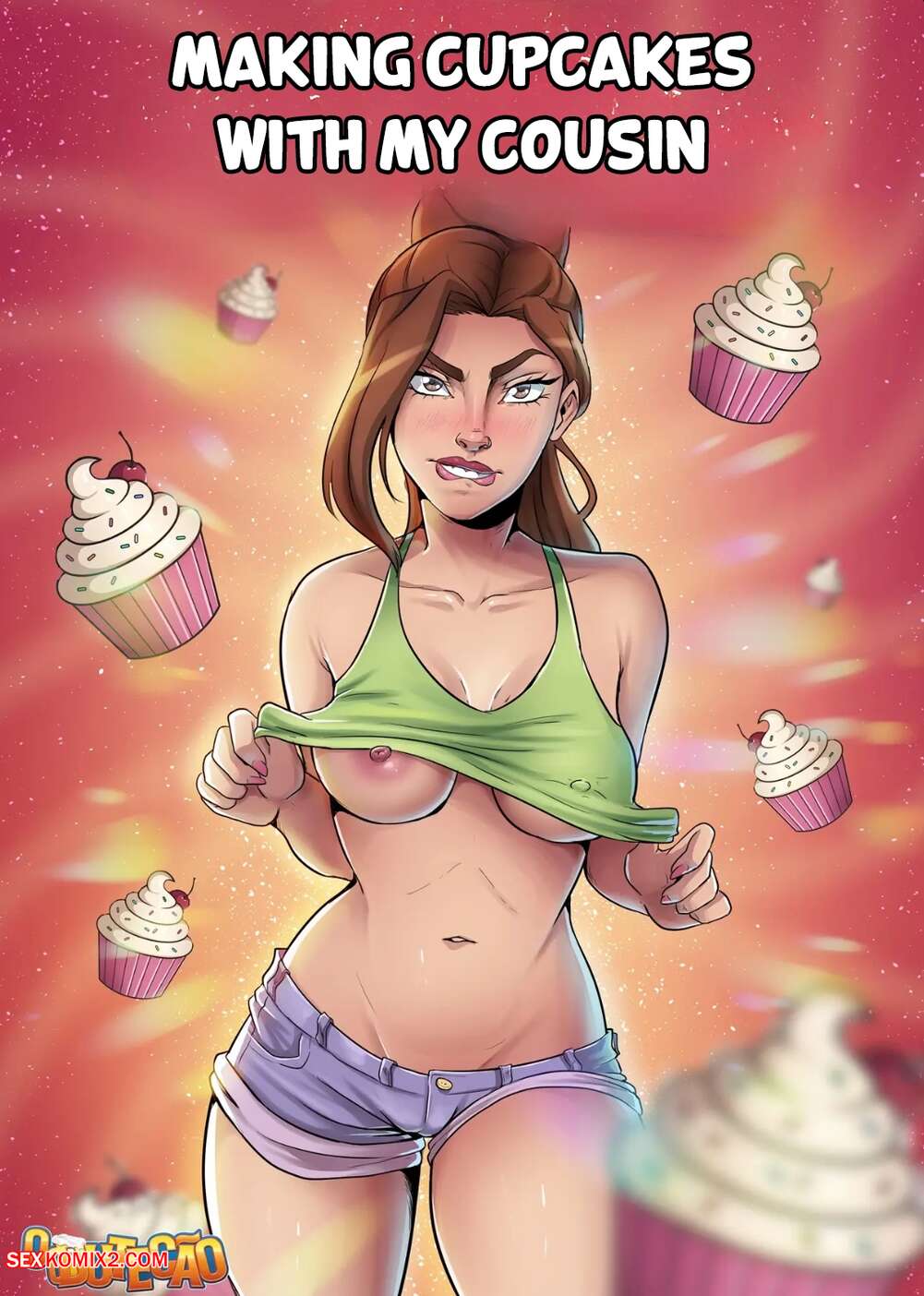 Porn comics Making cupcakes with my cousin. Fazendo cupcakes com minha prima. O Butecao