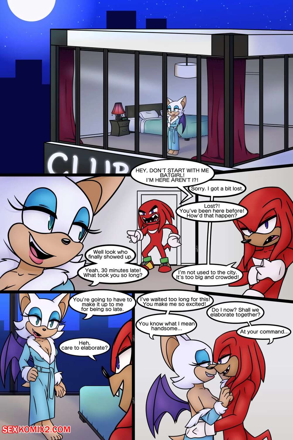 Porn comics Making Up For Lost Time. GottaGoBlast