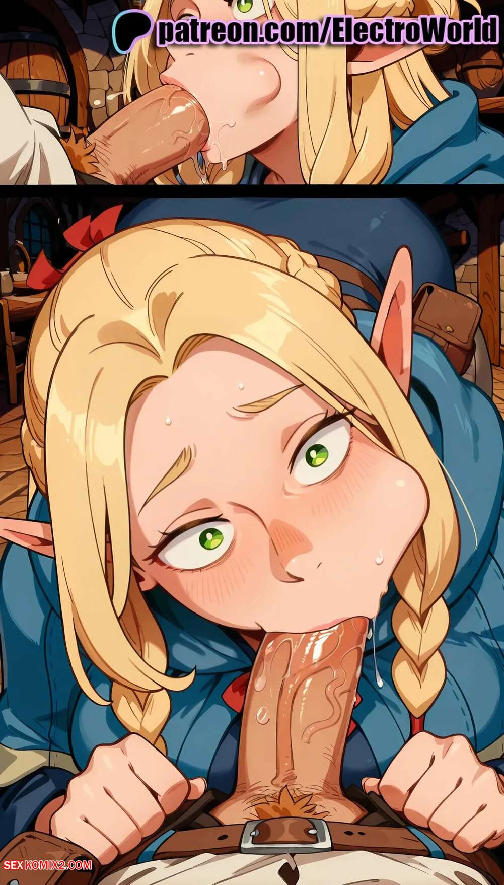 Porn comics Marcille Donato. Dungeon Meshi. ElectroWorld