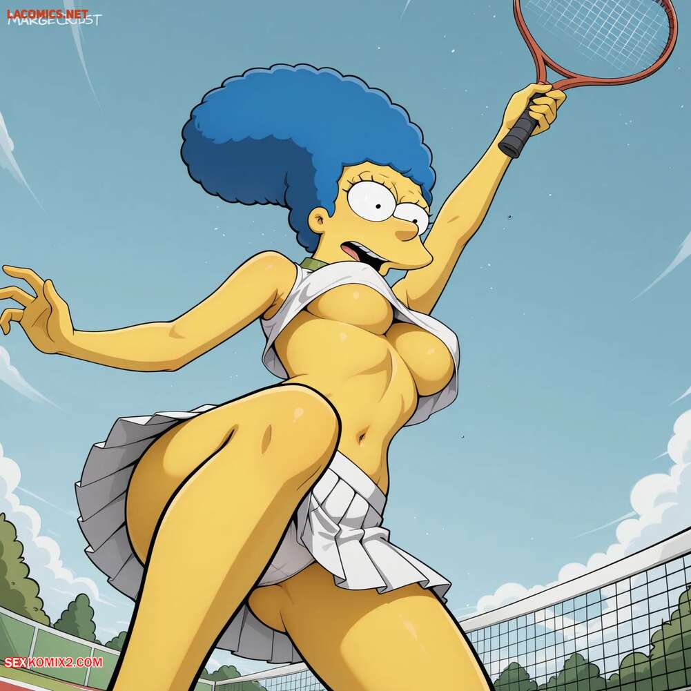Porn comics Marge at the Tennis court. NaughtyToons