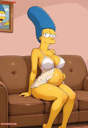 Porn comics Marge Pregnant again. NaughtyToons