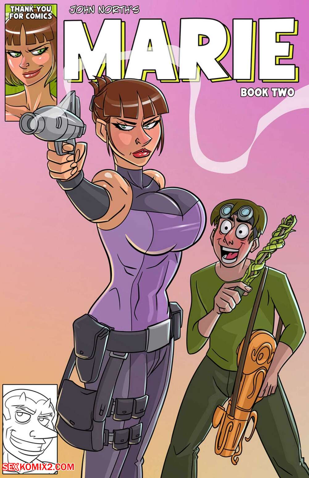 Porn comics Marie. Chapter 2. John North