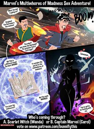Porn comics Marvels Multiwhores Of Madness. Bunnify This