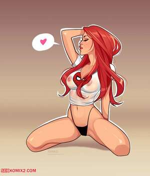 Porn comics Mary Jane and unexpected visitor. Olena Minko