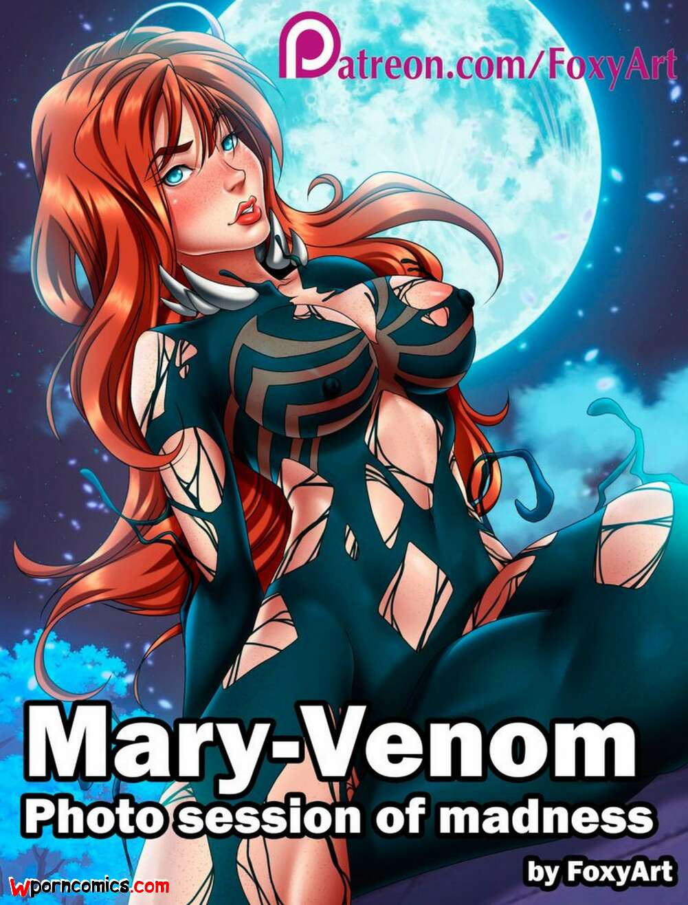 Porn comics Mary Venom Photo Session of Madness. FoxyArt