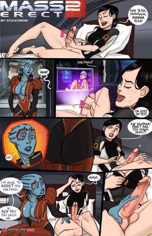 Porn comics Mass Erect 2. Chapter 1. Mass Effect. Stickymon.
