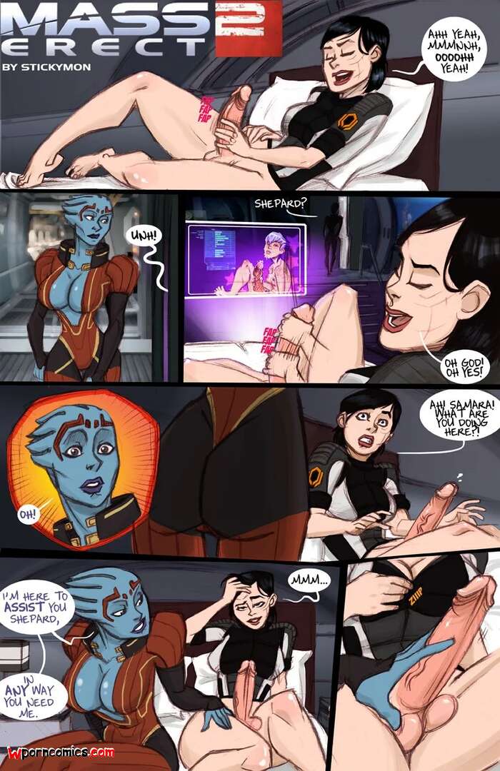 Porn comics Mass Erect 2. Chapter 1. Mass Effect. Stickymon.