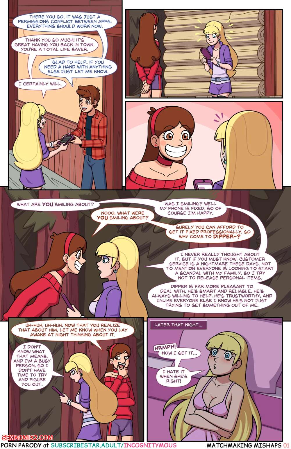 Porn comics Matchmaking Mishaps. Incognitymous