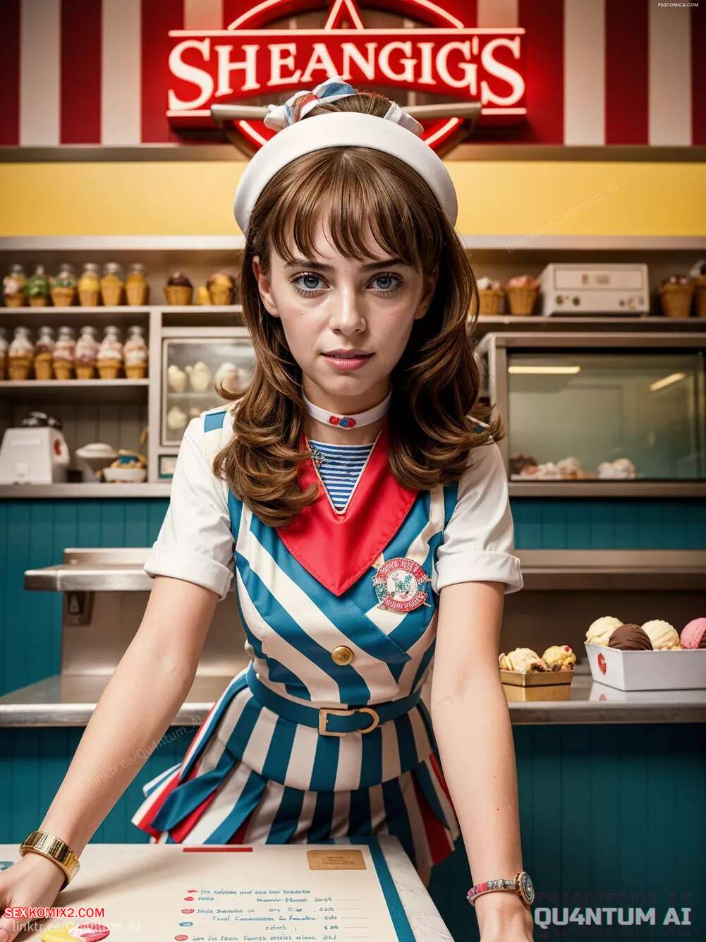 Porn comics Maya Hawke. Stranger Things Ahoy Ice Cream 1980s Vintage Classic. QuantumAI