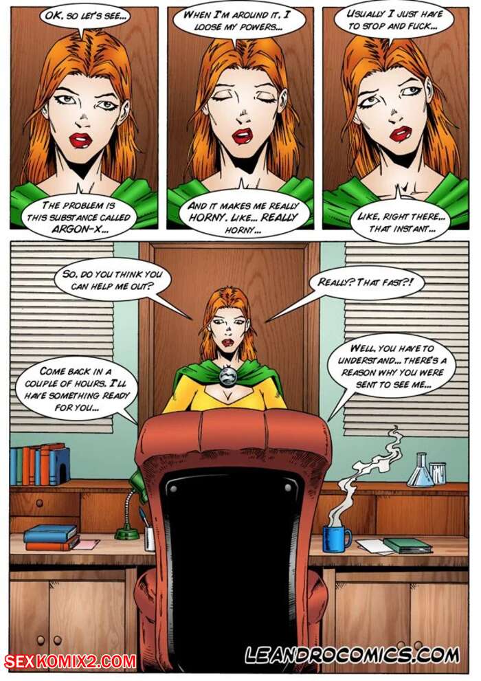 Porn comics Megachick Meets Eugene. Chapter 1. Leandro Comics.