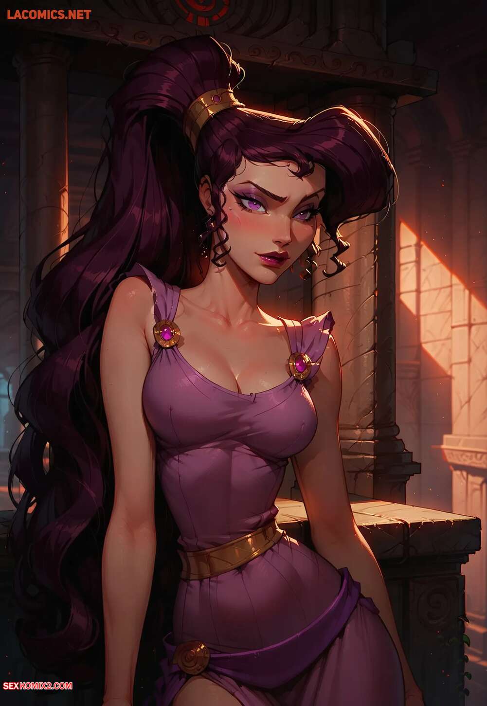Porn comics Megaras Temple of Worship. LowFireStudios