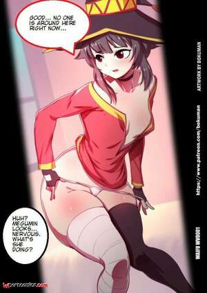 Porn comics Megumin Vouyerism. KonoSuba