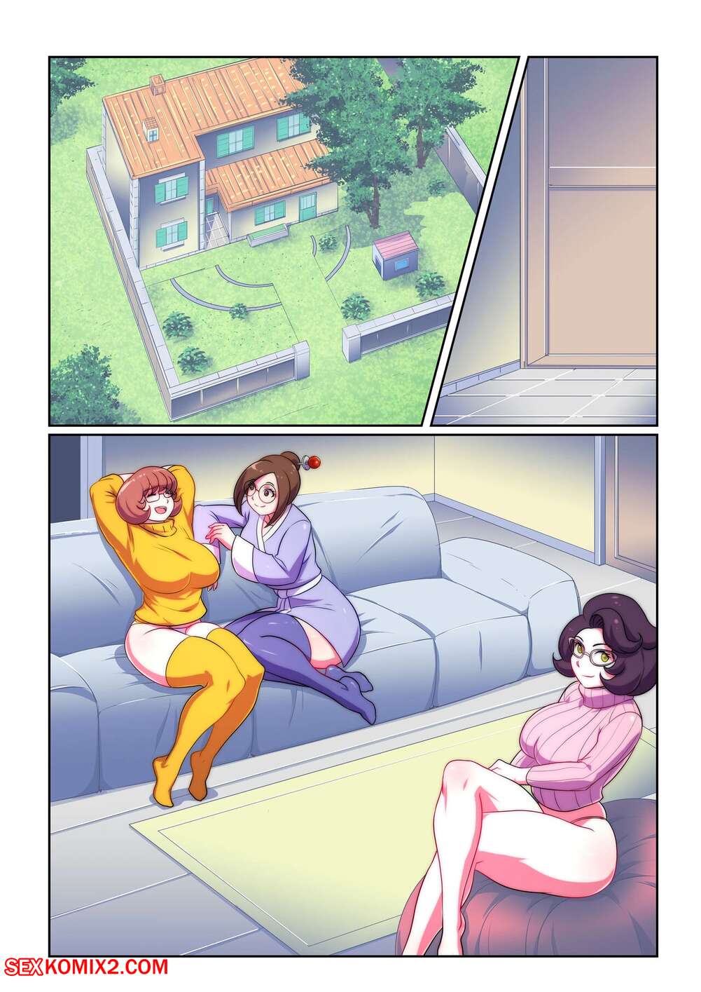Porn comics Mei, Velma, Wicke. Bokuman