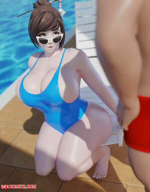 Porn comics Mei At The Private Pool. Batesz