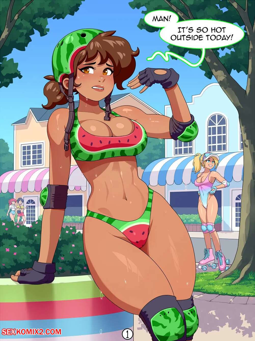Porn comics Melony and Candy. RoninDude