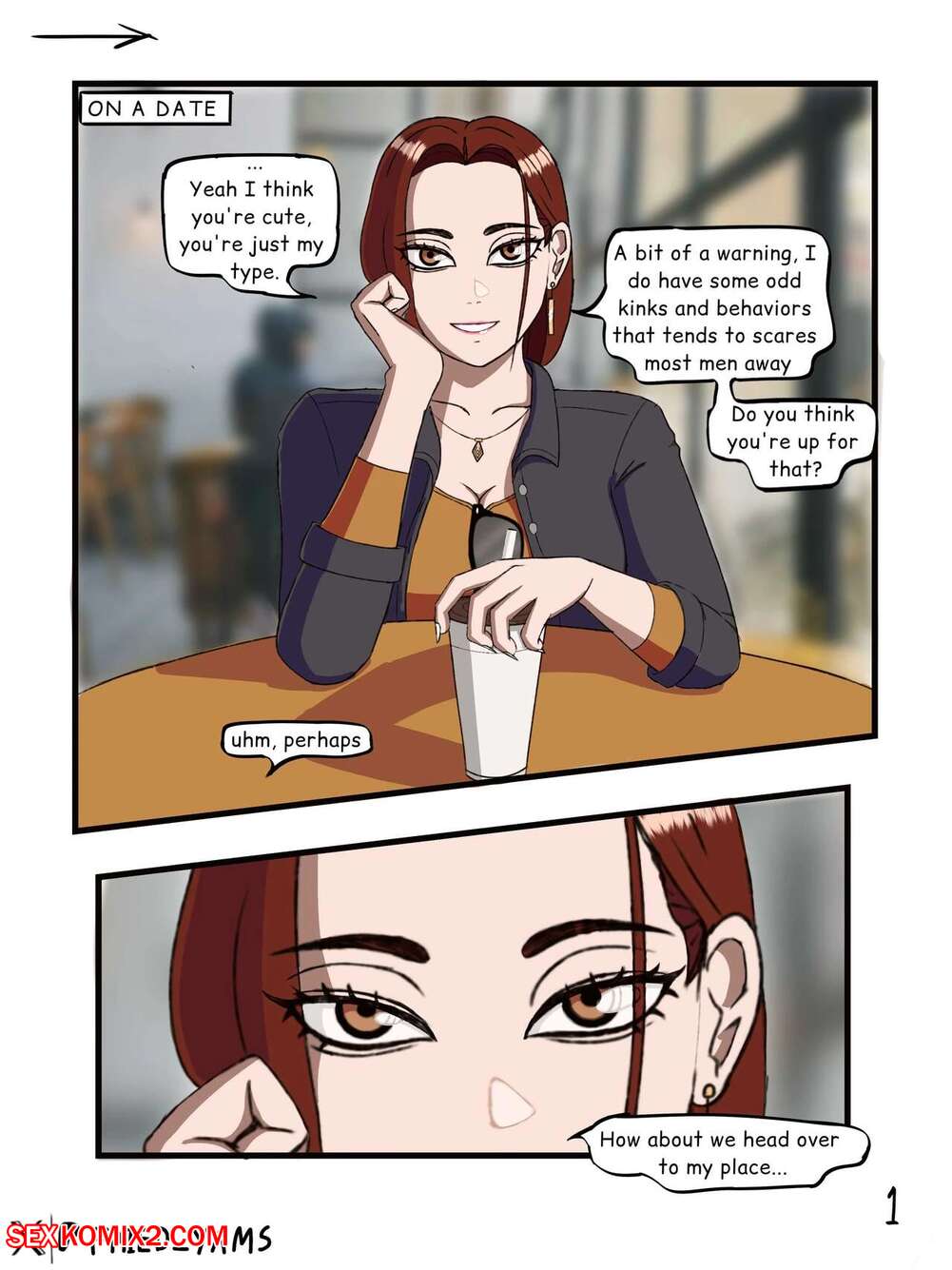 Porn comics Met An Interesting Woman. SweetPotato
