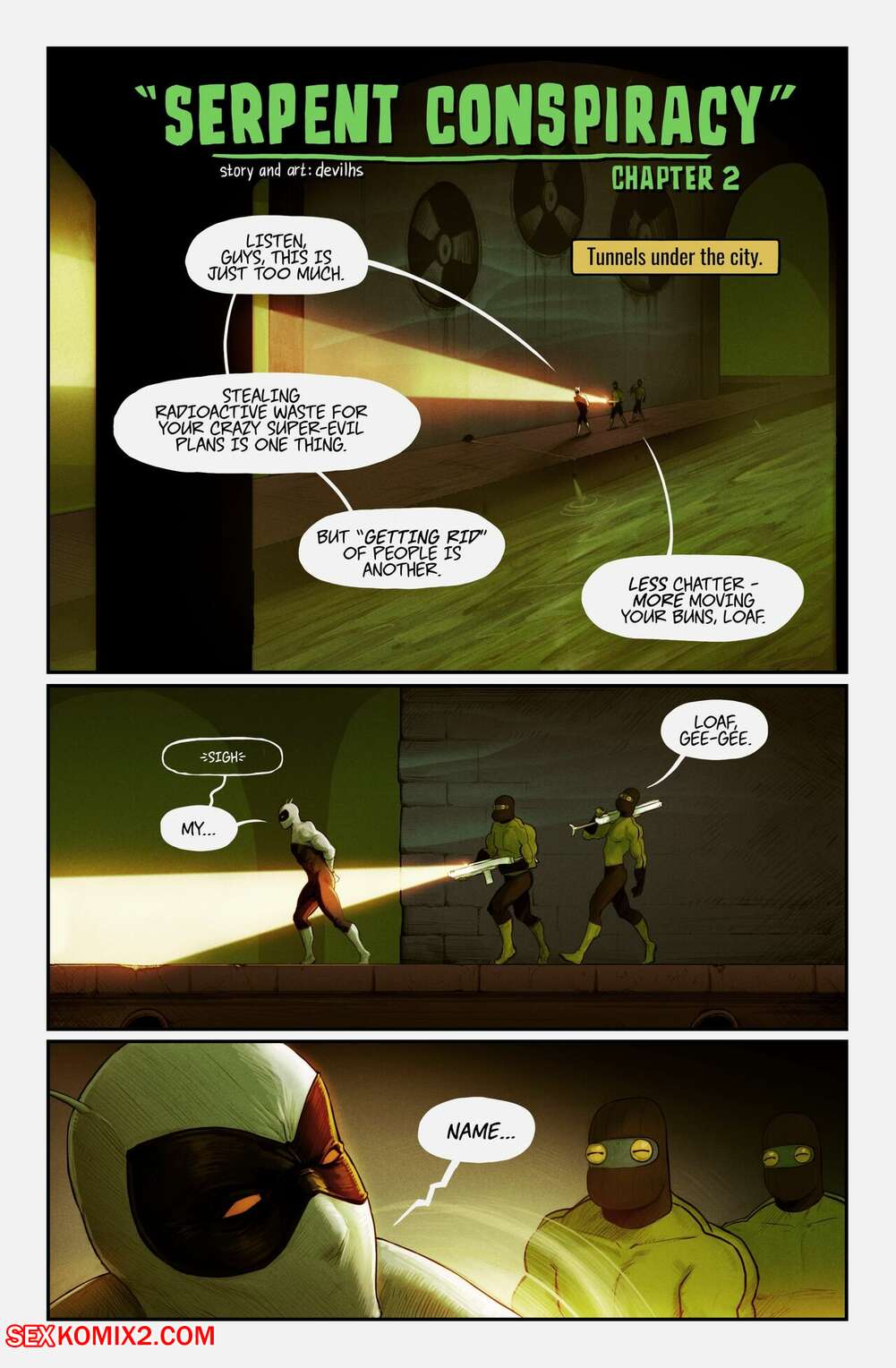 Porn comics Mighty Moth 2. DevilHS