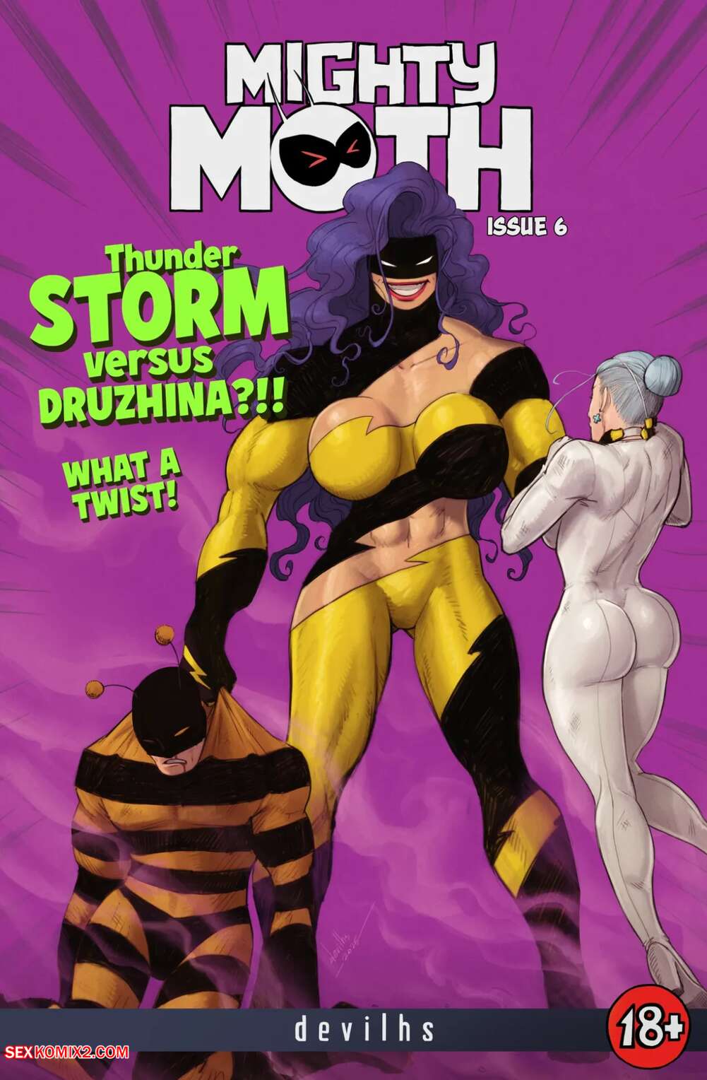Porn comics Mighty Moth 6. DevilHS