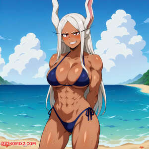 Porn comics Mirko MHA. Helping A Hero. TemptArt