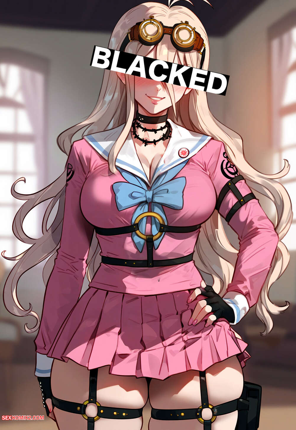 Porn comics Miu Iruma x BBC. Floxin