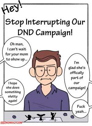 Porn comics Mom. Dont Interrupt Our DnD Campaign. Chapter 2. DeadEndDraws.
