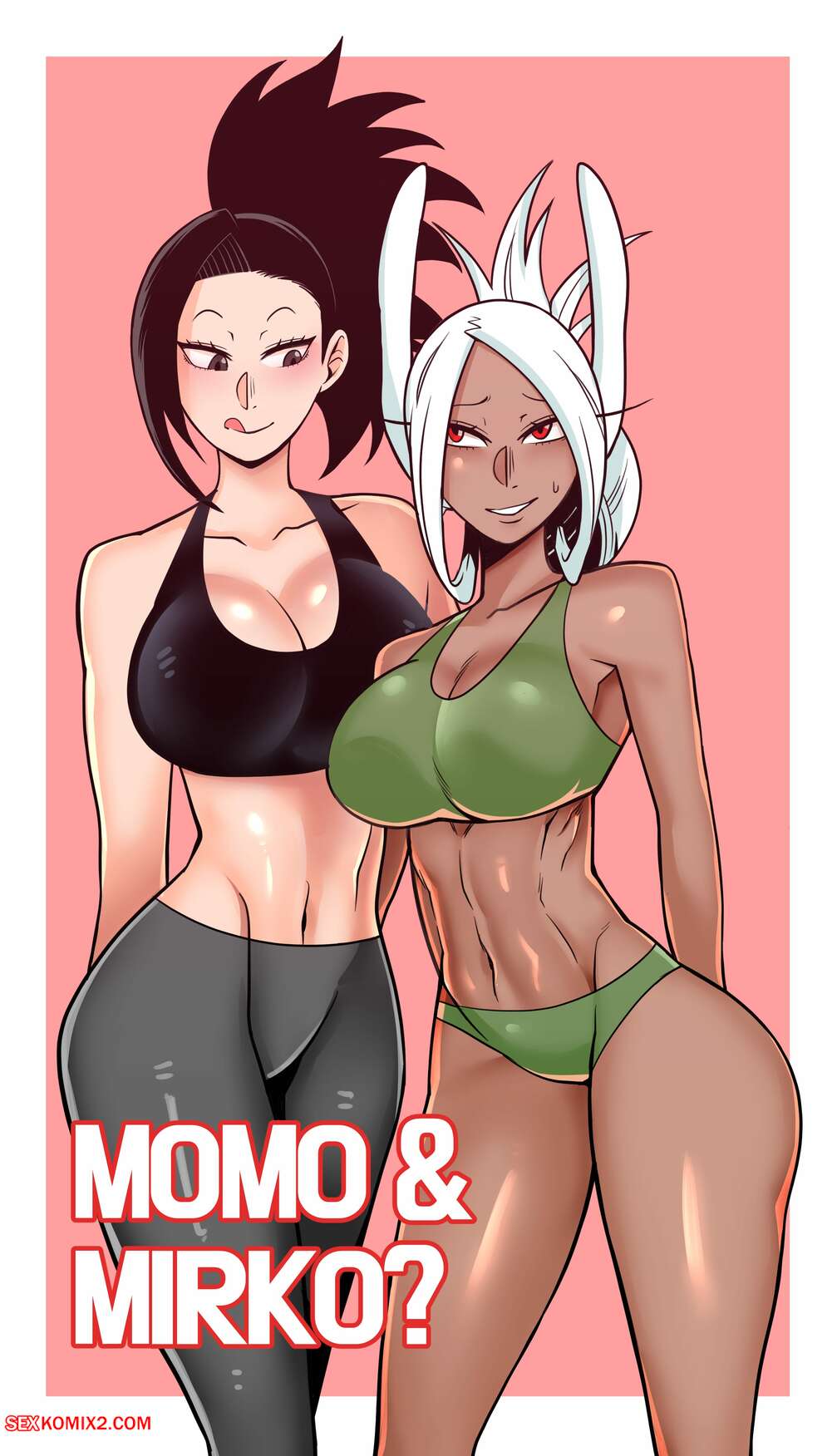 Porn comics Momo and Mirko. My Hero Academia. TSFSingularity.