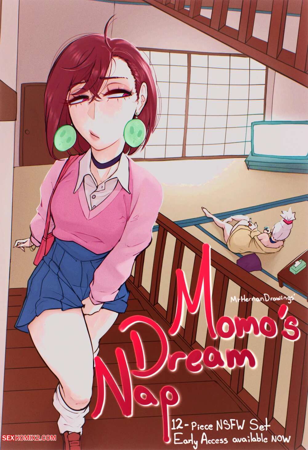 Porn comics Momos Dream Nap. Dandadan. MrHernanDrawings