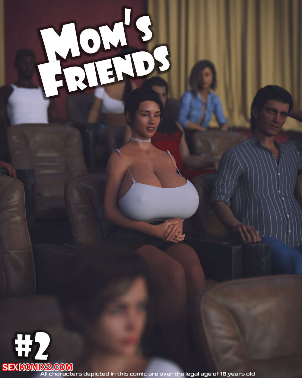 Porn comics Moms Friend. Chapter 2. Daval3D