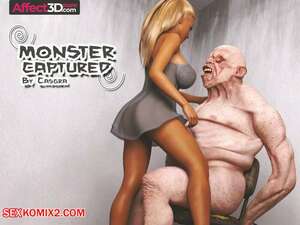 Porn comics Monster Captured. Casgra.